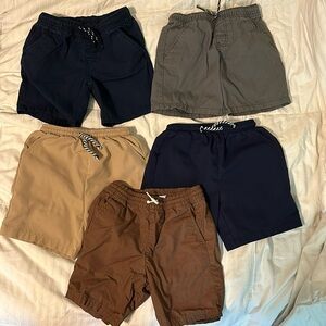 5 pair shorts 4t/5t